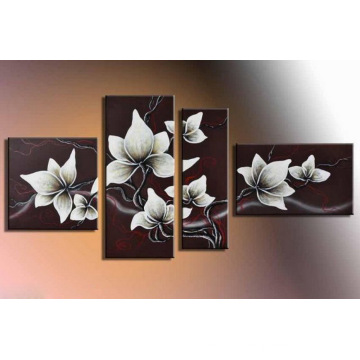 Living Room Decorative Blossom Flower Oil Painting